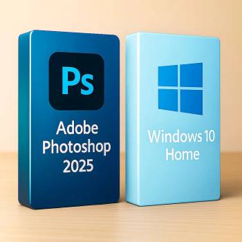 Photoshop 2025 + Windows 10 Home