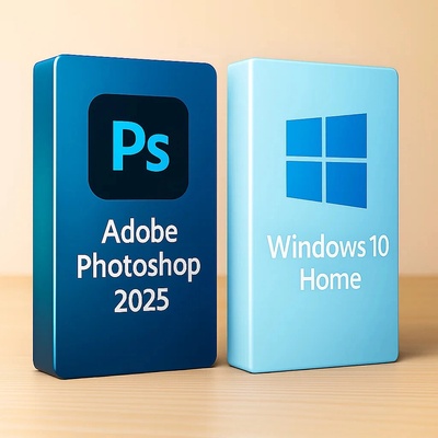 Photoshop 2025 + Windows 10 Home