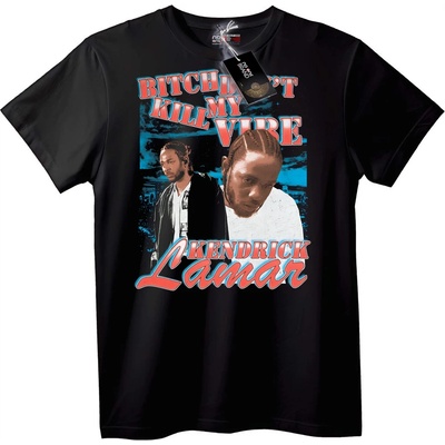 NOONEBRAND Тениска Kendrick Lamar Don't Kill My Vibe - 2XL, Black