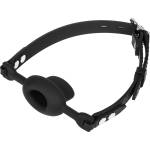 Rimba Bondage Play Mouthgag with Opening Black