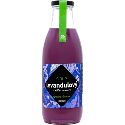 Hradecké delikatesy Sirup levandule modrý květ 1 l