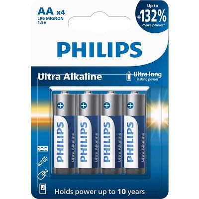 Philips AA ExtremeLife+ 4ks LR6E4B/10