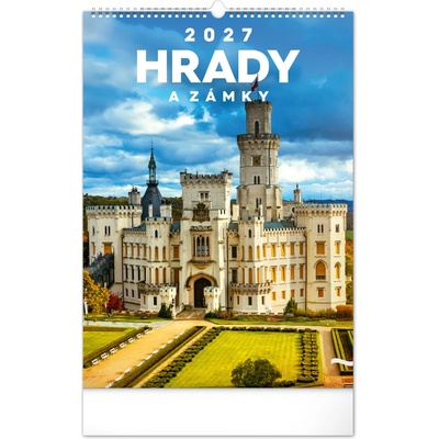 NOTIQUE nástěnný Hrady a zámky 33 × 46 cm 2027