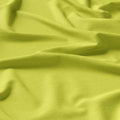 Jednobarevná bavlněná látka, 125 g/m², šíře 160 cm, citron