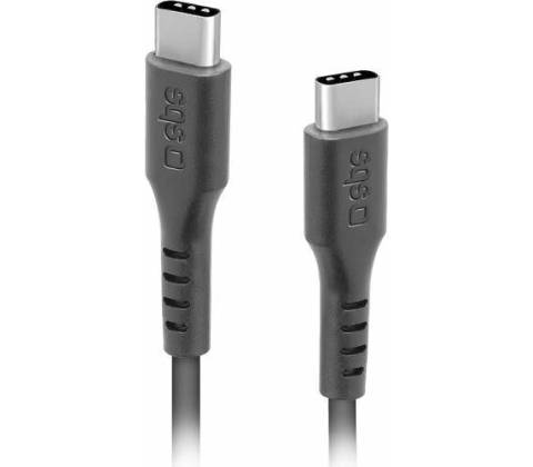 SBS TECABLETCC3M USB-C/USB-C, 3m, černý