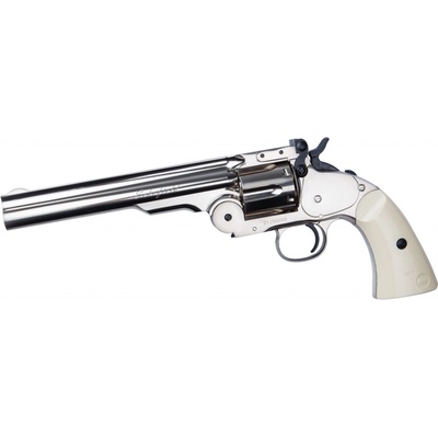 ASG revolver Ivory Schofield 6" Stříbrná plynová – Zboží Dáma