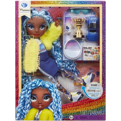 MGA Rainbow High Sparkle & Shine Fashion MARINA modrá
