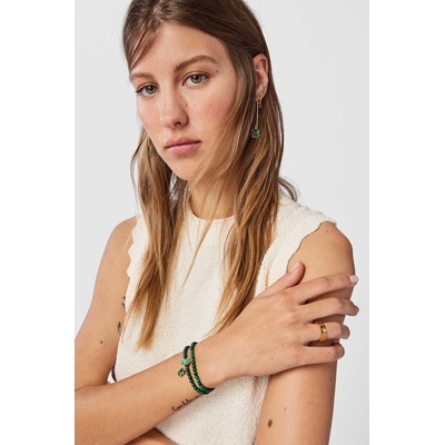 Tous Позлатена сребърна гривна Tous Icon Color (1003388100)