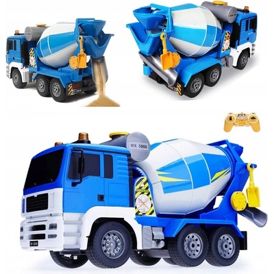 Jamara MAN CONCRETE MIXER 4WD miešačka betónu zvukový modul LED funkčné miešačka RTR 1:20