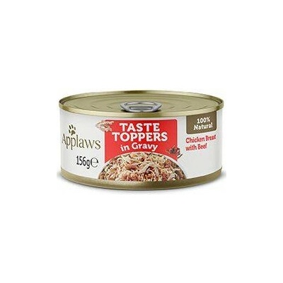 Applaws Dog Taste Toppers in Gravy kuracie prsia s hovädzím 156 g