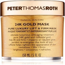 Peter Thomas Roth 24K Gold luxusní zpevňující maska na obličej s liftingovým efektem Ultimate Luxurious Anti-Aging Treatment 150 ml