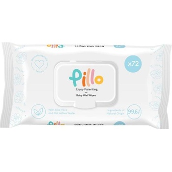 Pillo Мокри кърпички 72 бр