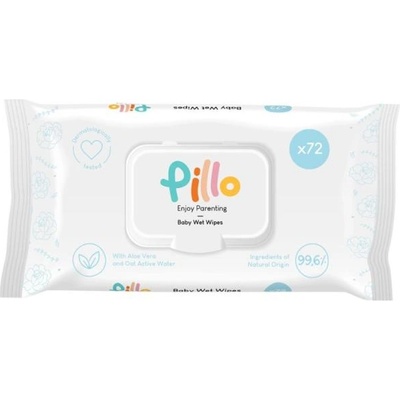 Pillo Мокри кърпички 72 бр