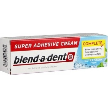 Blend-a-dent Extra Stark Frish Complete Super fixačný dentálny krém 47 g