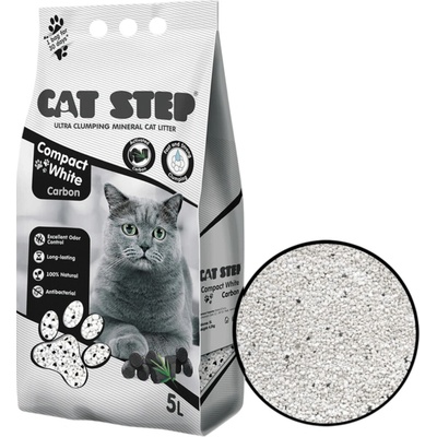 Cat Step Compact White Carbon 5 l – Zbozi.Blesk.cz
