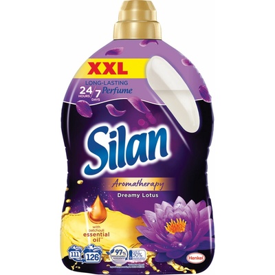 Silan Aromatherapy Dreamy Lotus koncentrovaný avivážny prostriedok na textílie 2772 ml 126 PD