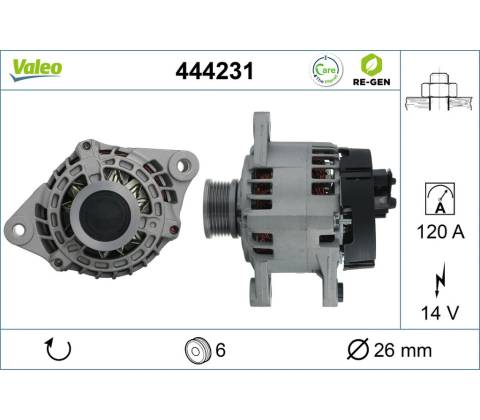 Alternátor VALEO 444231