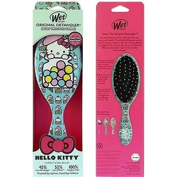 Wet Brush Original Detangler Hello Kitty kefa na vlasy Candy Jar Blue