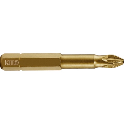 sada bitů Kito PZ 1 x 50 mm, S2/TiN, 4821210 10 ks