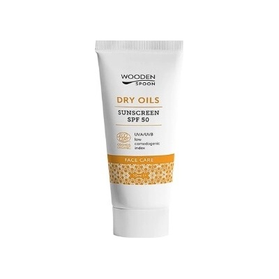 Minerálny opaľovací krém na tvár s nízkym komedogénnym indexom SPF50 Wooden Spoon 10 ml vzorka