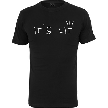 Mister Tee Мъжка тениска в черен цвят Mister Tee It? s Lit Tee black UB-MT1551-00007 - Черен, размер L