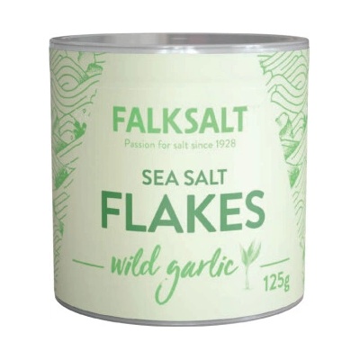 Falksalt Morská vločková soľ cesnak 125 g