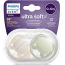Avent Philips šidítko Ultrasoft Premium 2 ks oranžová