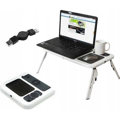 Univerzálny skladací stolík pod notebook s ventilátormi VG6121, 56 cm