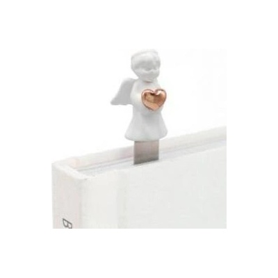 Záložka do knihy 3D - Anděl se zlatým srdcem