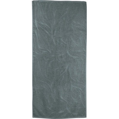 Kleine Wolke ručník 50 x 100 cm šedá květinová