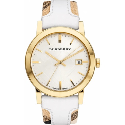 Burberry Дамски часовник Burberry The City BU9005, Бял / Златист (BU9012)