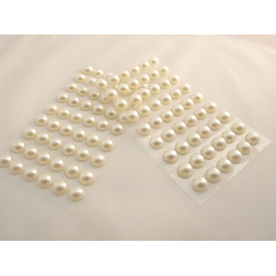 Samolepiace perličky 10 mm ecru