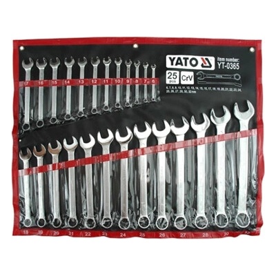Yato Sada kľúčov očkoplochých 6-32mm 25ks YT-0365
