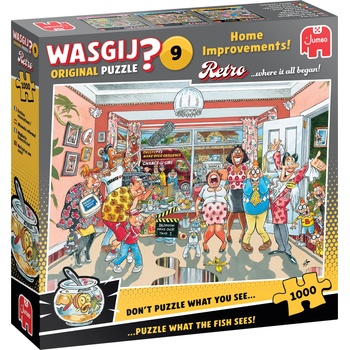 Jumbo - Puzzle Wasgij: Retro Original 9 - Home Improvements! - 1 000 piese