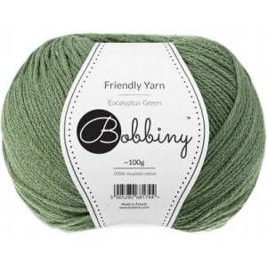 Bobbiny Friendly Yarn Eucalyptus Green Плетива прежда (FY-007)
