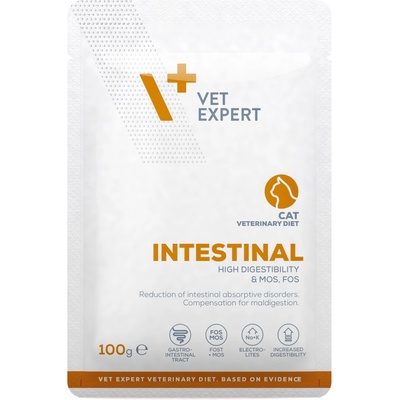 VetExpert Intestinal Cat - мокра ветеринарна храна за котки, 100г