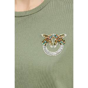 Pinko Памучна тениска (105526.A33F) - answear - 148,62 лв