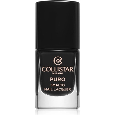 Collistar Puro Long-Lasting Nail Lacquer dlouhotrvající lak na nehty 313 Nero Intenso 10 ml