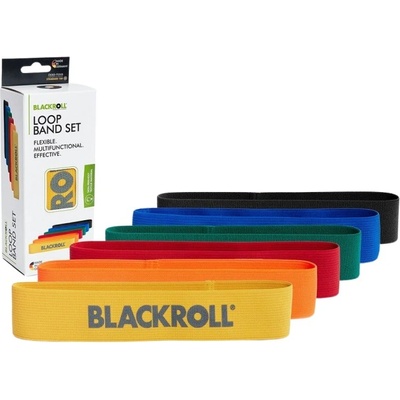 Blackroll Loop Band Set 6 | Комплект от 6 къси тренировъчни ластика [6 бр. ]