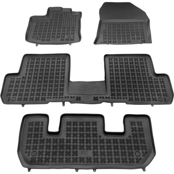 Image 1 of Rezaw-Plast Гумени стелки за DACIA Lodgy I (2012-2020) / DACIA Logan I Stepway (2012-2020) - 7 местна - тип леген с трети ред седалки (203404)