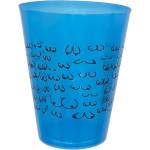  Парти чаша с гърди, провокативна и забавна - Cup Boobs Blue 500ml (D-245427)