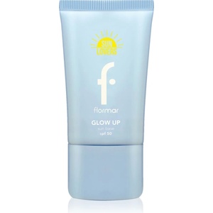 Flormar Glow Up Sun Base SPF 50 хидратираща основа под фон дьо тен за озаряване на лицето SPF 50 40ml