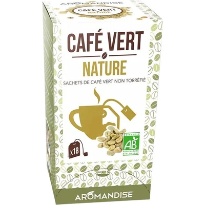 Aromandise Зелено кафе, 18 сашета, Aromandise (797005 (CAF01) ARMD)