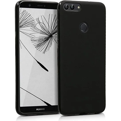 Huawei Силиконов гръб Matt Frosted за Huawei P Smart, Черен (3130)