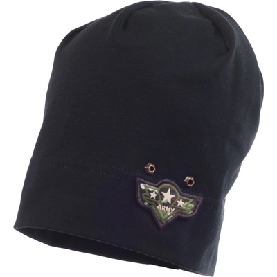 Jamiks Čierna čiapka s army znakom Ollie