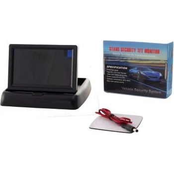 Image 1 of Цветен lcd дисплей 4, 5" за камера за задно виждане - с функция прибиране