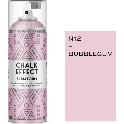 COSMOS LAC СПРЕЙ БОЯ ТЕБЕШИРЕНА chalk efefect 400мл 12 bubblegum (06511)