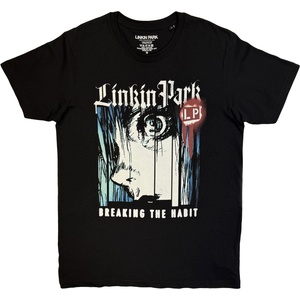 Linkin Park Face Тениска с къс ръкав Black XL (LPTS35MB04)