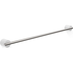 DECOR WALTHER Закачалка на релса за кърпи Stone 60 см матово стоманенобяло (0975255)
