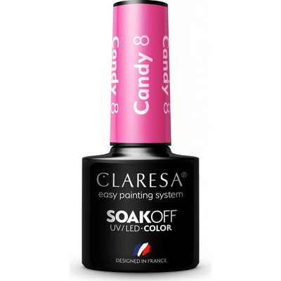 Claresa Gél lak Candy 8 5 ml